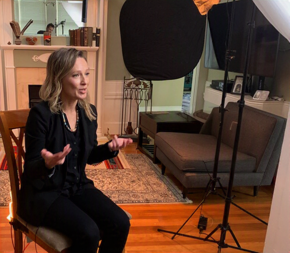 Amy Casselman-Hontalas featured in the Women Are Sacred documentary